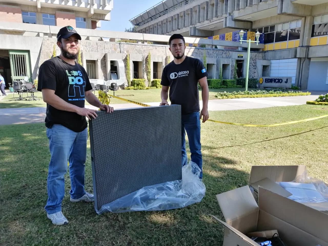 Instalación de SISTASA en Universidad Rafael Landívar, Guatemala