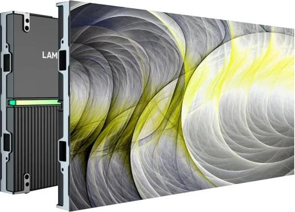 Panel LED de la serie LHP de Lampro, visto en tres cuartos.