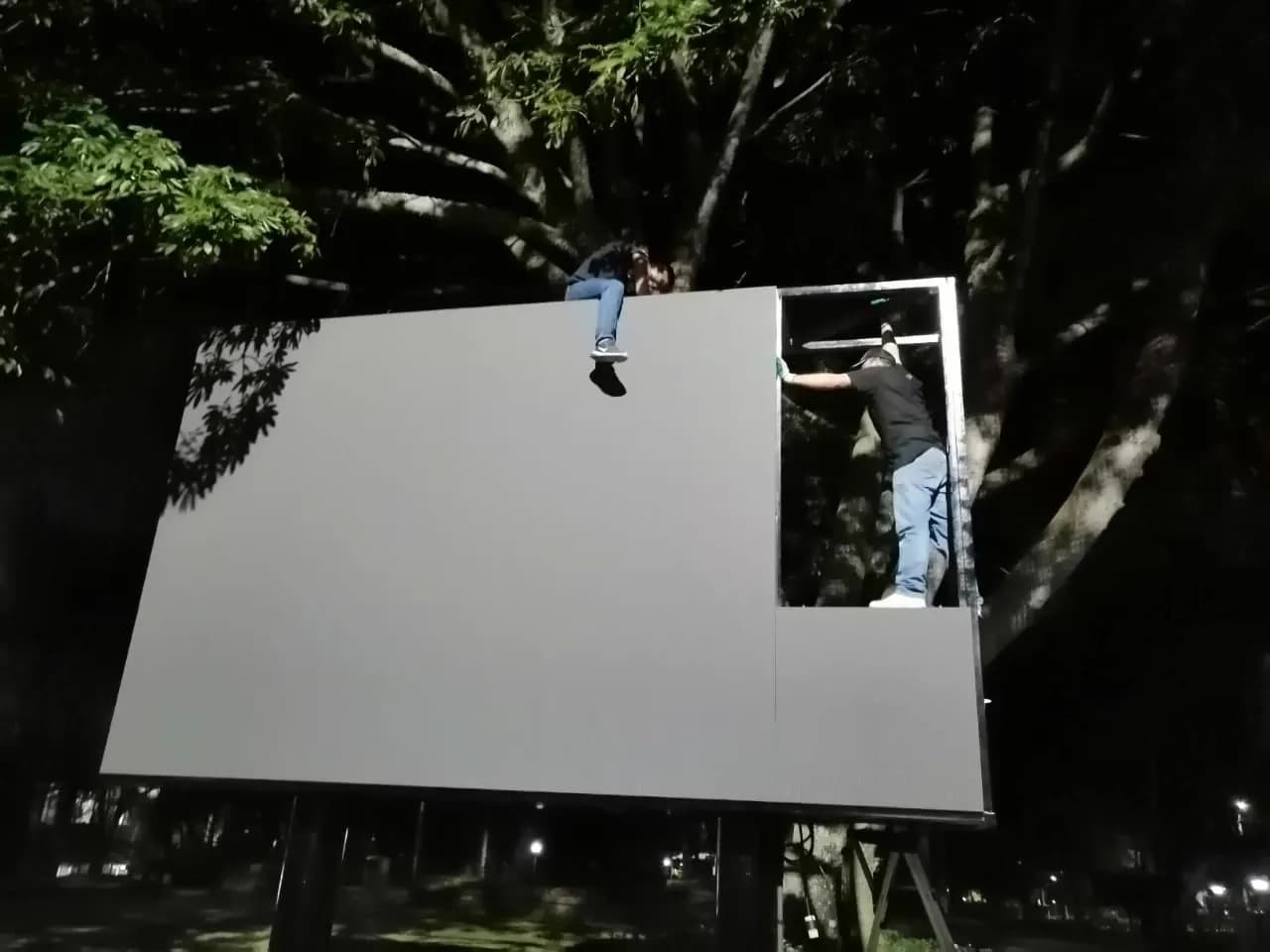 Detalle de la instalación en Universidad Rafael Landívar