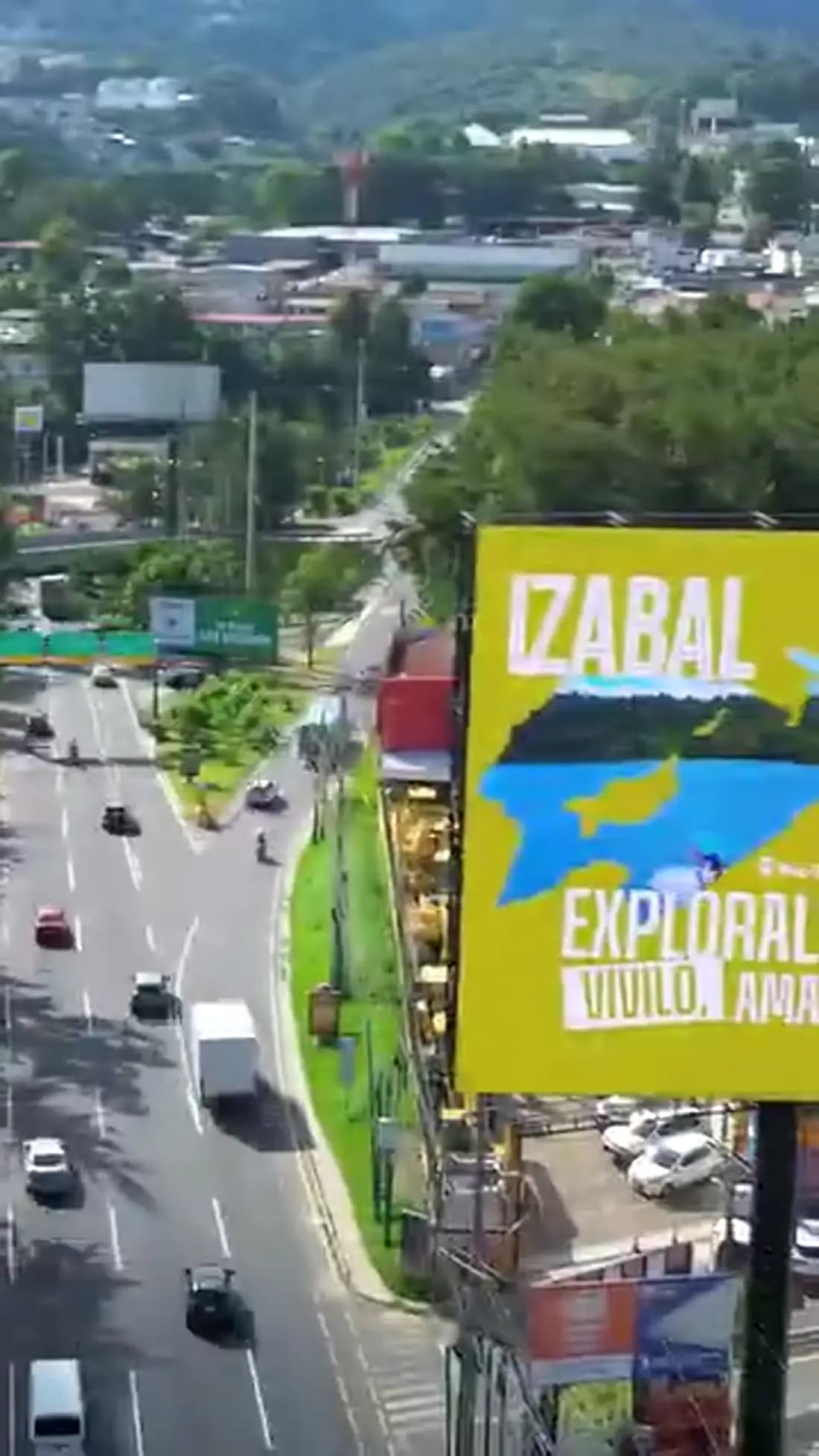 Detalle de la instalación en Campaña de promoción turística de Guatemala